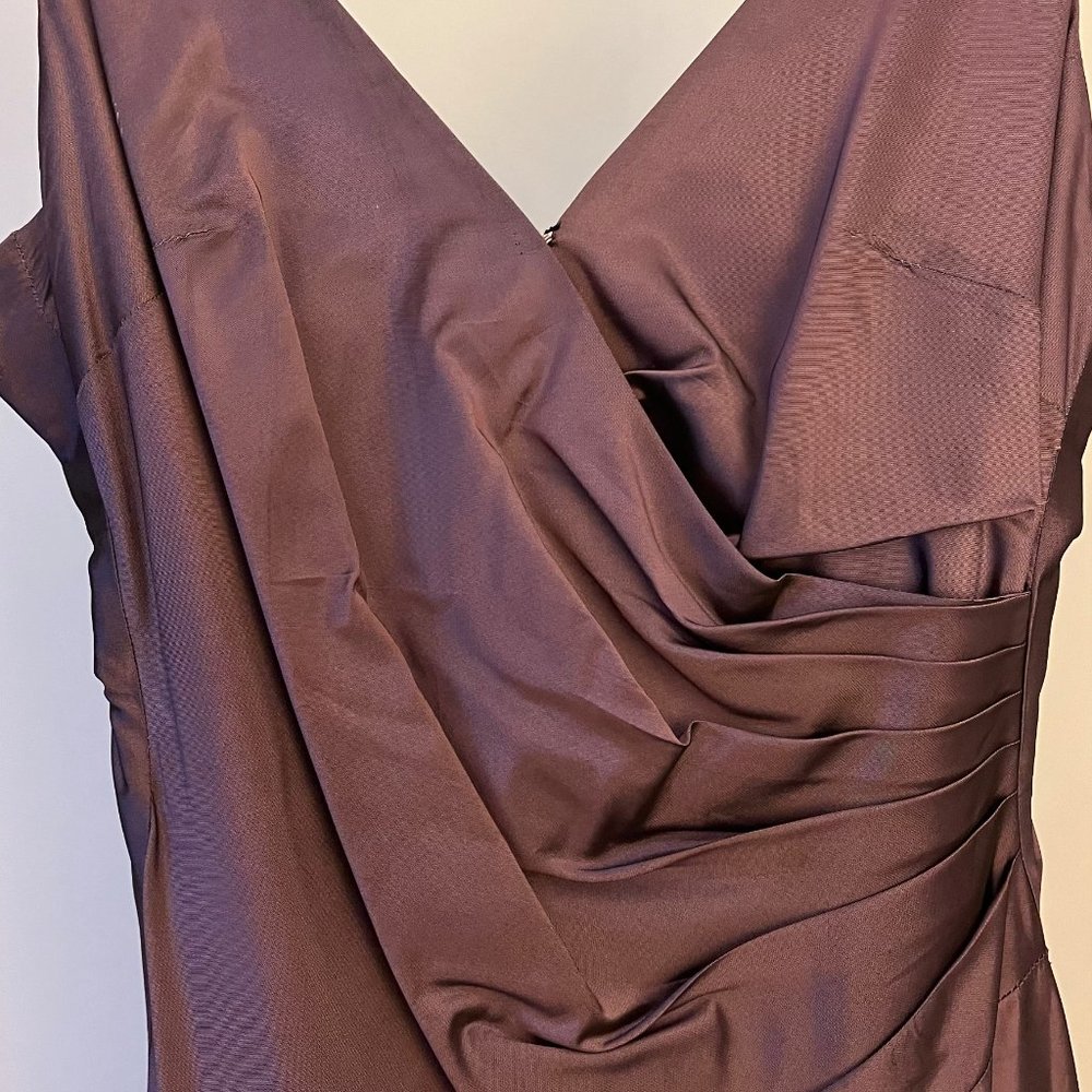 Silk gown